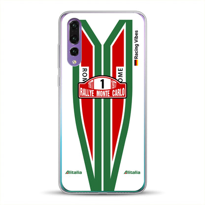 Lancia Stratos Alitalia 1977 Livery - Custodia per cellulare personalizzata per Huawei