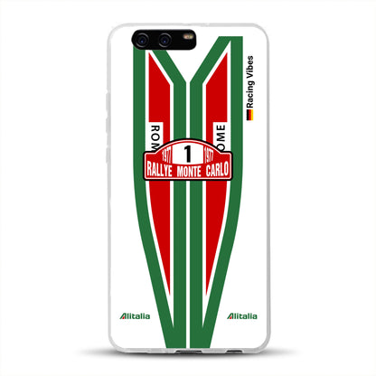 Lancia Stratos Alitalia 1977 Livery - Custodia per cellulare personalizzata per Huawei