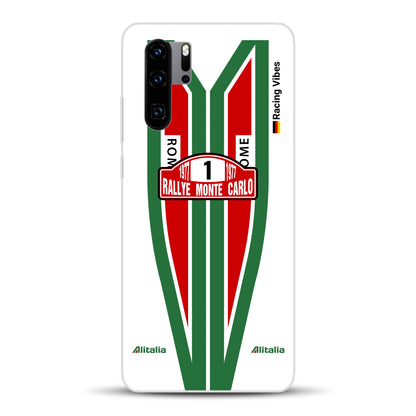 Lancia Stratos Alitalia 1977 Livery - Custodia per cellulare personalizzata per Huawei