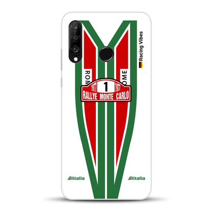 Lancia Stratos Alitalia 1977 Livery - Custodia per cellulare personalizzata per Huawei