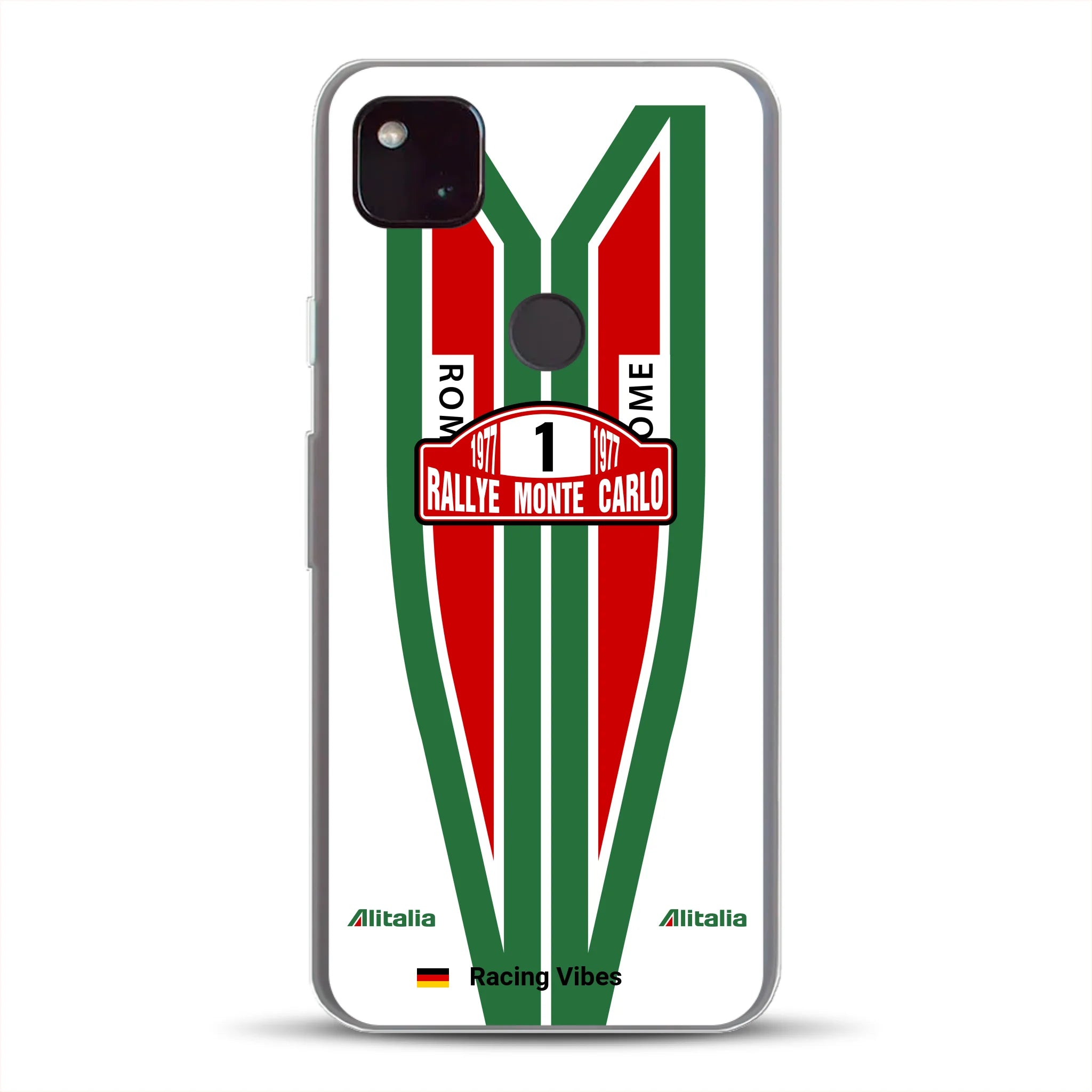 Lancia Stratos Alitalia 1977 Livery - Housse de téléphone portable personnalisée pour Google