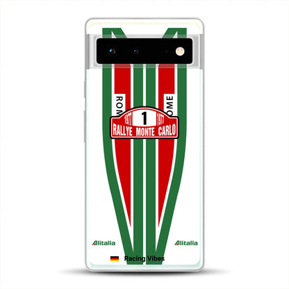 Lancia Stratos Alitalia 1977 Livery - Custodia per cellulare personalizzata per Google