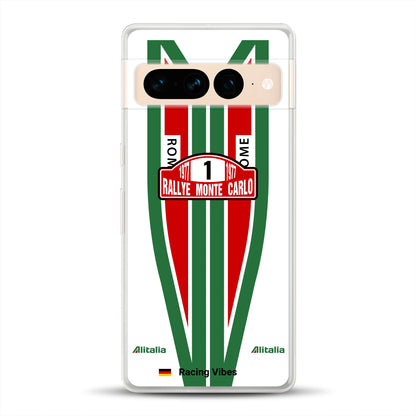 Lancia Stratos Alitalia 1977 Livery - Custodia per cellulare personalizzata per Google