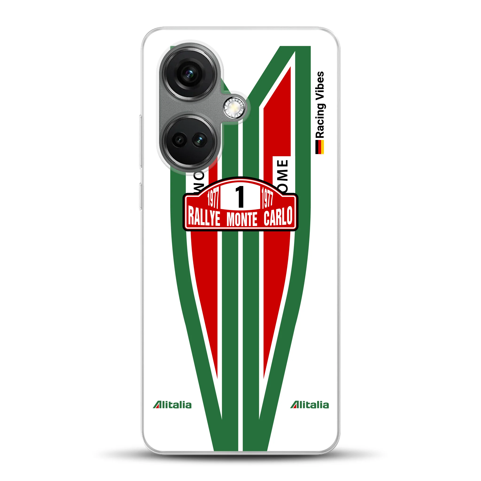 Lancia Stratos Alitalia 1977 Livery - Custodia per cellulare personalizzata