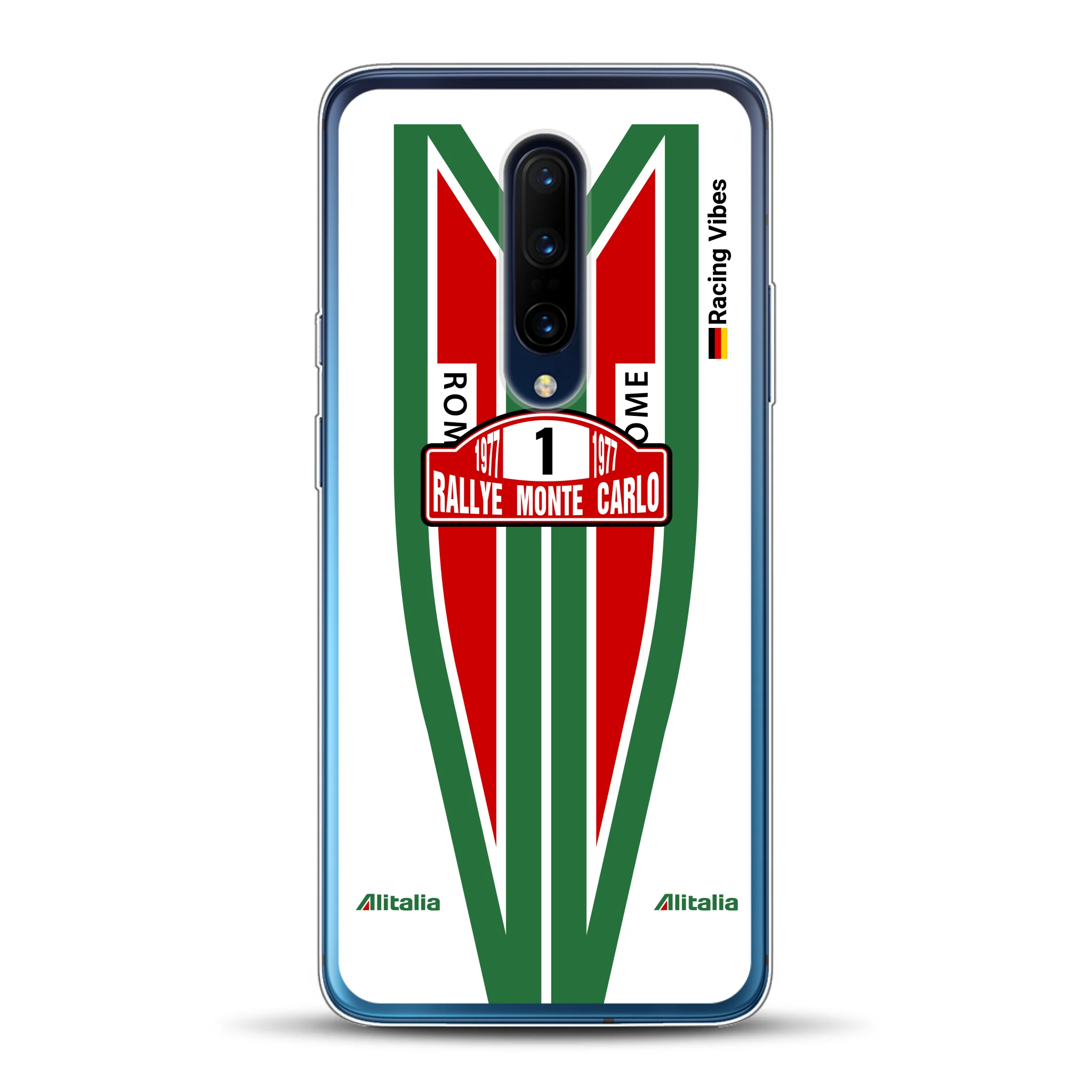 Lancia Stratos Alitalia 1977 Livery - Custodia per cellulare personalizzata
