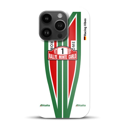 Lancia Stratos Alitalia 1977 Livery - Hard case pour iPhone