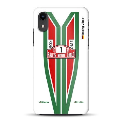 Lancia Stratos Alitalia 1977 Livery - Hard case pour iPhone