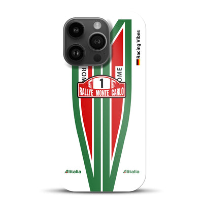 Lancia Stratos Alitalia 1977 Livery - Hard case pour iPhone