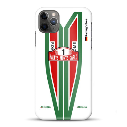Lancia Stratos Alitalia 1977 Livery - Hard case pour iPhone
