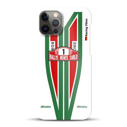 Lancia Stratos Alitalia 1977 Livery - Hard case pour iPhone