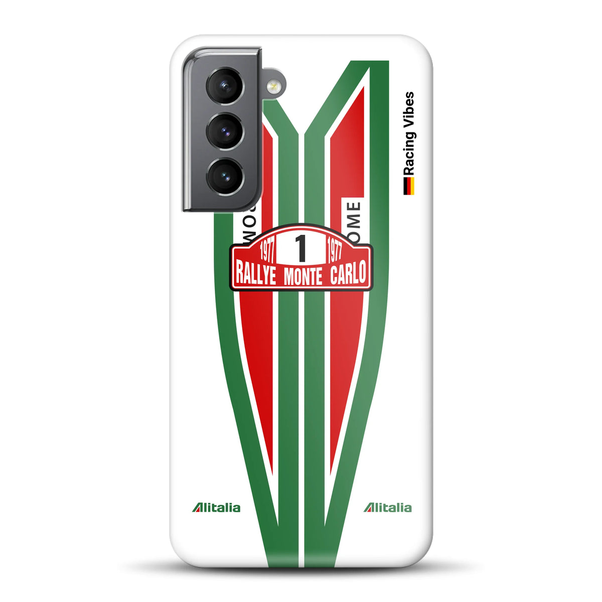 Lancia Stratos Alitalia 1977 Livery - Individuelle Hardcase Hülle für Samsung