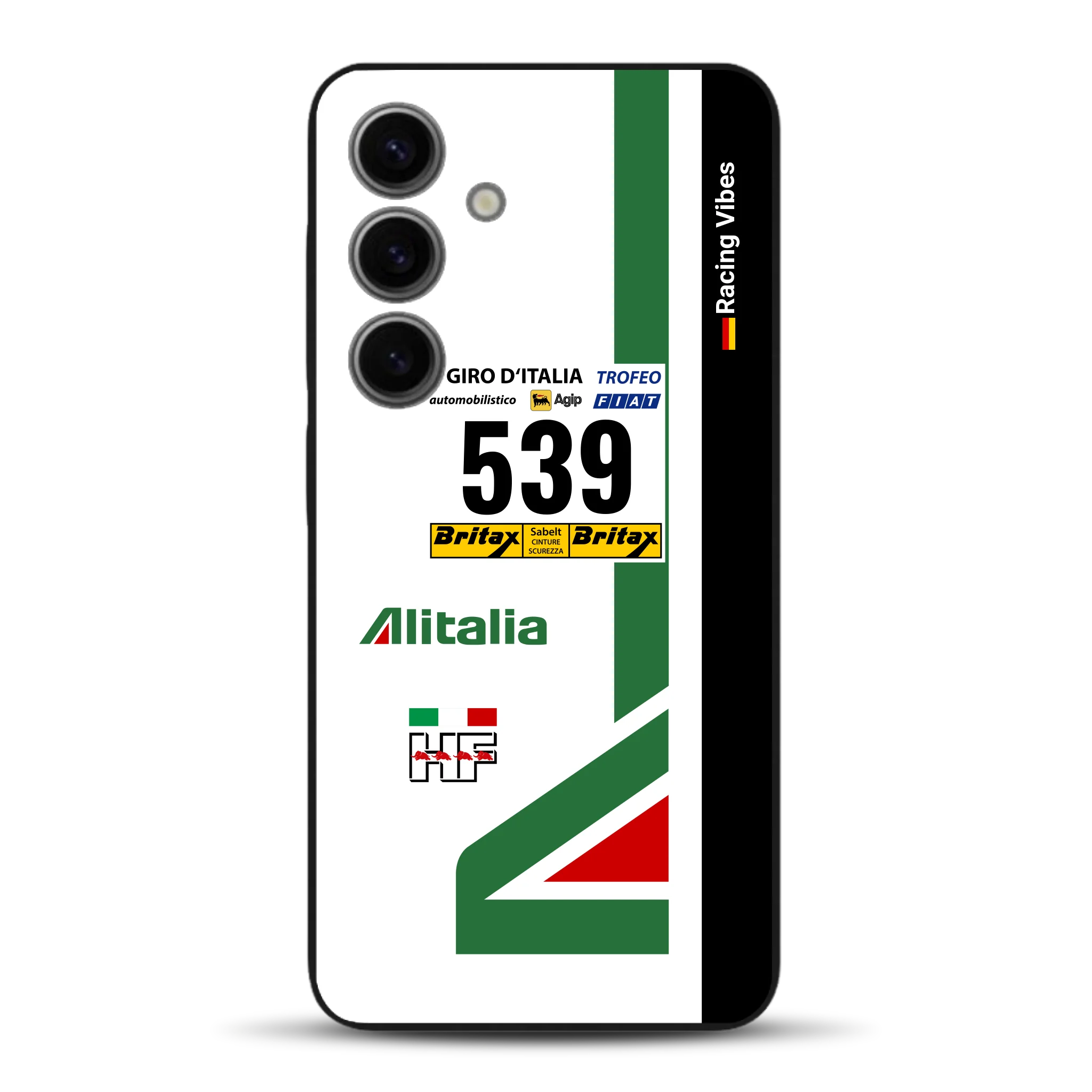 Lancia Stratos Alitalia 1977 Livery - Housse de téléphone portable personnalisée pour Samsung