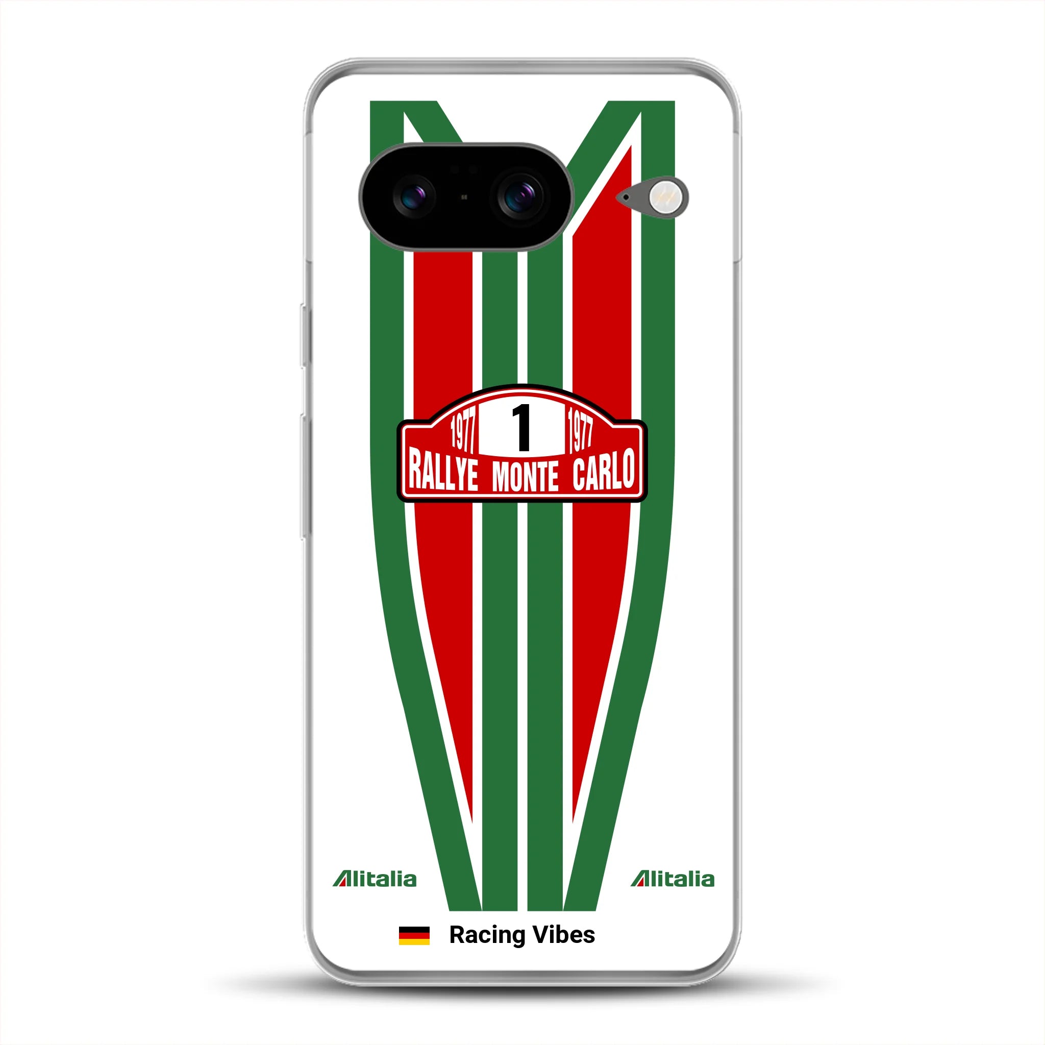 Lancia Stratos Alitalia 1977 Livery - Housse de téléphone portable personnalisée pour Google