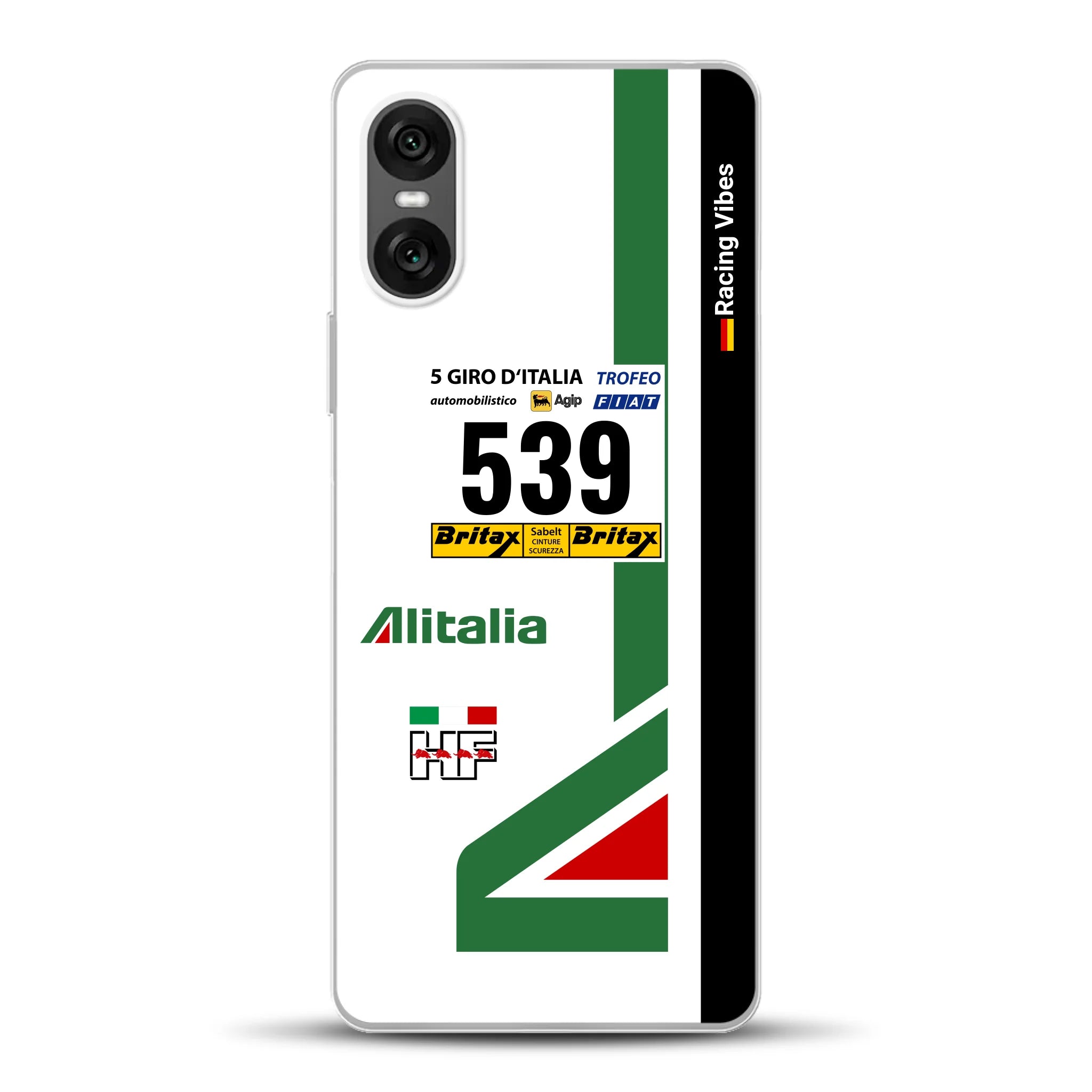 Lancia Stratos Alitalia 1977 Livery - Individuelle Handyhülle