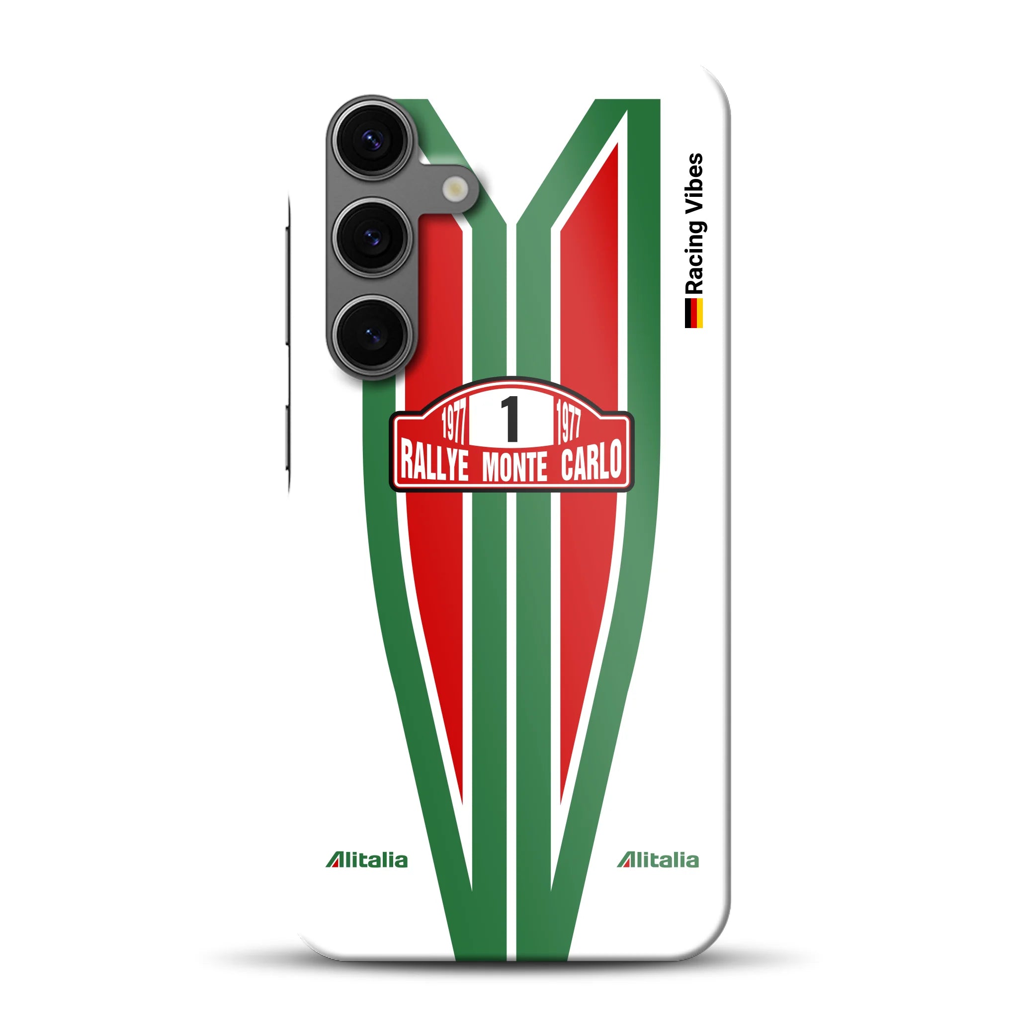Lancia Stratos Alitalia 1977 Livery - Custodia rigida per Samsung