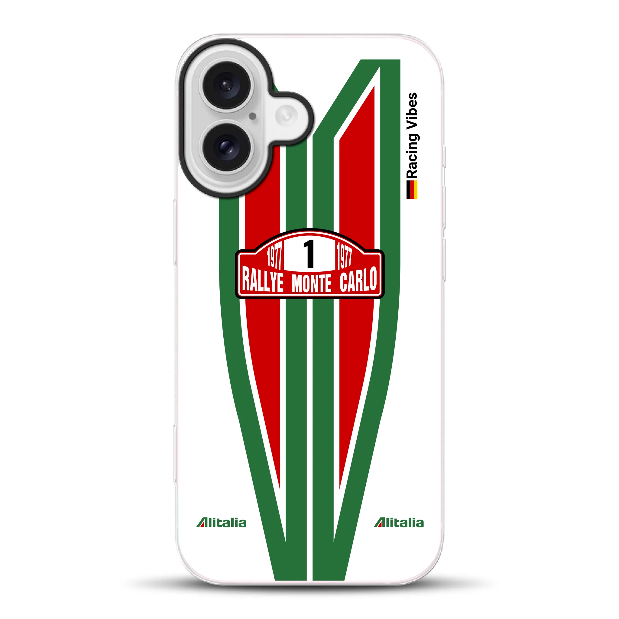 Lancia Stratos Alitalia 1977 Livery - Custom Hybrid Case with MagSafe