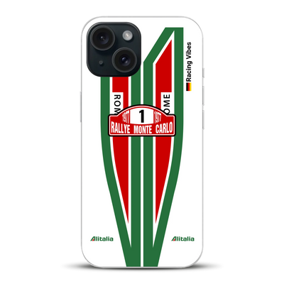 Lancia Stratos Alitalia 1977 Livery - Custodia per cellulare personalizzata per iPhone