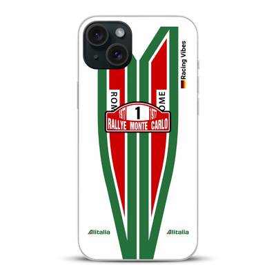 Lancia Stratos Alitalia 1977 Livery - Custodia per cellulare personalizzata per iPhone