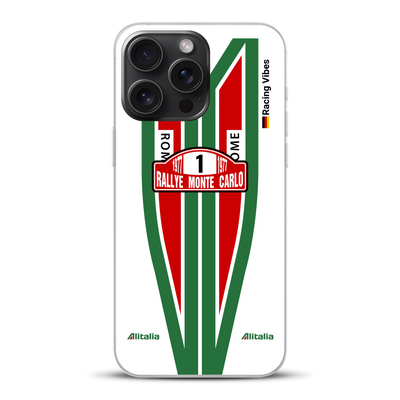 Lancia Stratos Alitalia 1977 Livery - Custodia per cellulare personalizzata per iPhone