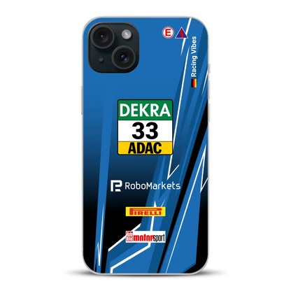 M4 GT3 #33 DTM 2024 Livery - Individuelle Handyhülle für iPhone