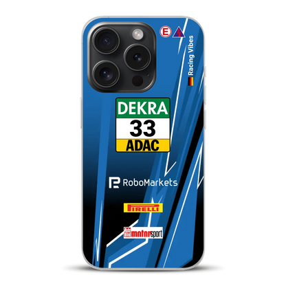 M4 GT3 #33 DTM 2024 Livery - Individuelle Handyhülle für iPhone