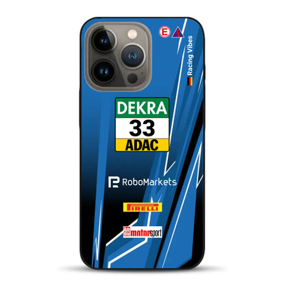 M4 GT3 #33 DTM 2024 Livery - Individuelle Handyhülle für iPhone