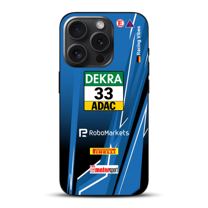 M4 GT3 #33 DTM 2024 Livery - Individuelle Handyhülle für iPhone