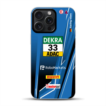 M4 GT3 #33 DTM 2024 Livery - Individuelle Handyhülle für iPhone