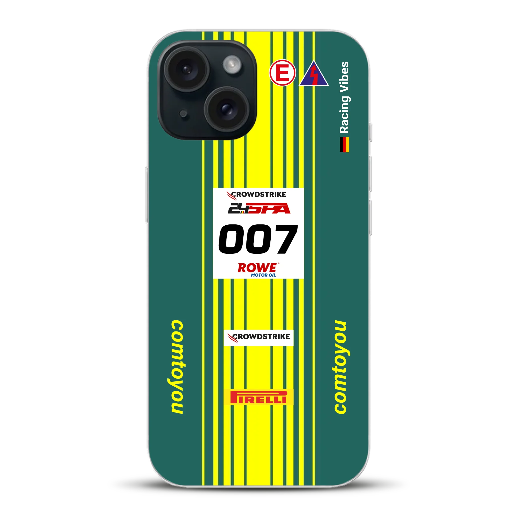 Vantage AMR GT3 Evo #007 Livery - Individuelle Handyhülle für iPhone