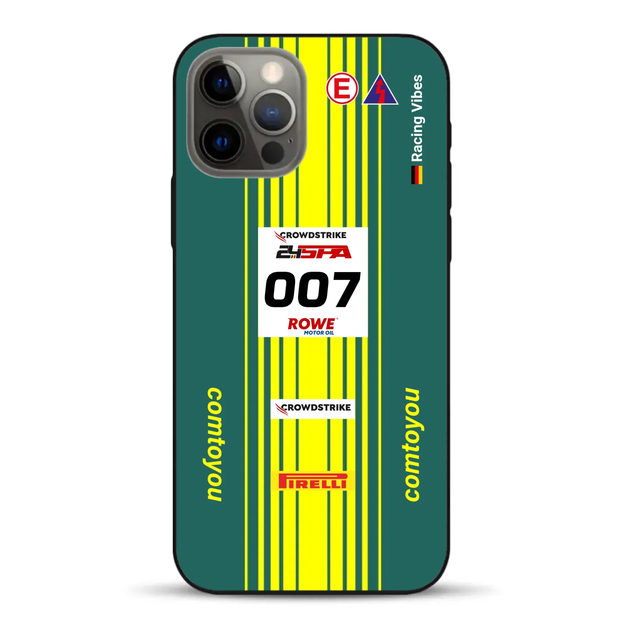 Vantage AMR GT3 Evo #007 Livery - Individuelle Handyhülle für iPhone