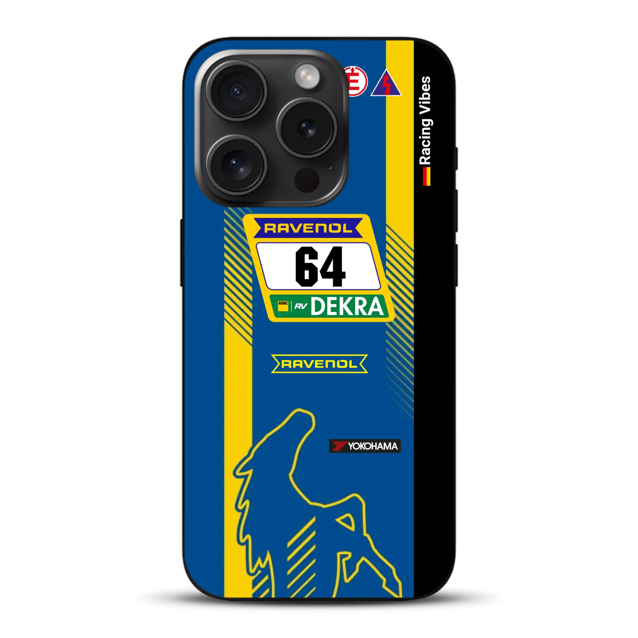 Mustang GT3 DTM & 24h Nürburgring Livery - Individuelle Handyhülle für iPhone
