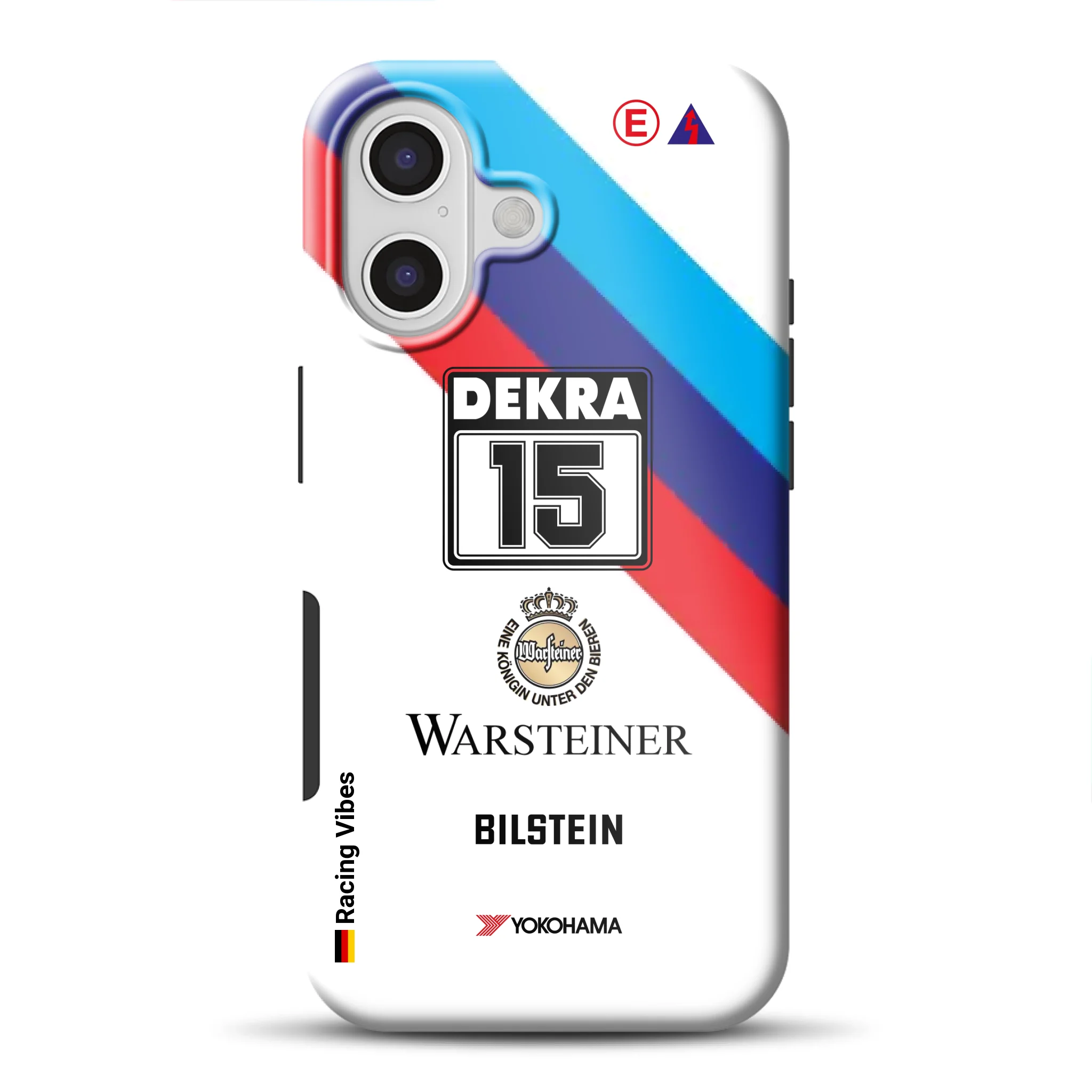 M3 E30 #15 DTM Champion 1989 Livery - Individuelle Premium Hülle für iPhone