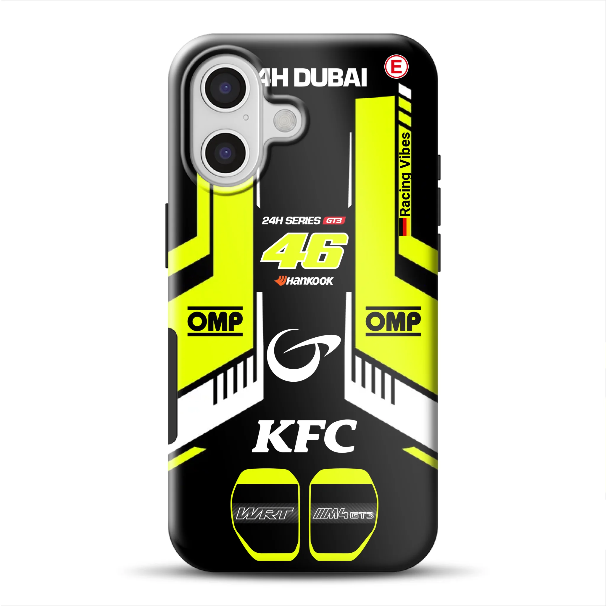 M4 GT3 #46 24h Dubai 2023 Rossi Livery – Custodia premium personalizzata per iPhone