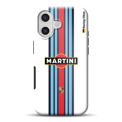 Martini Porsche Livery #1 - Individuelle Premium Hülle für iPhone