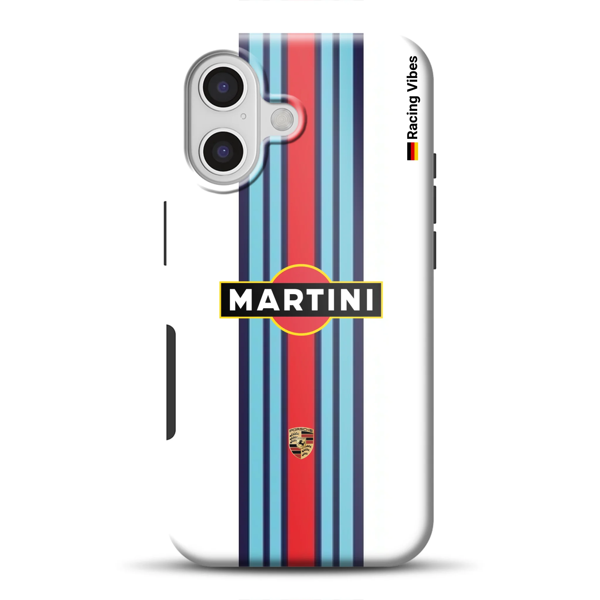 Martini Porsche Livery #1 - Individuelle Premium Hülle für iPhone