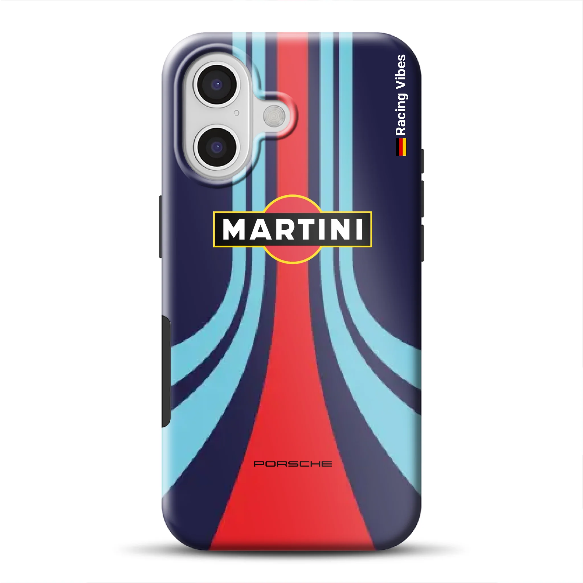 Martini Porsche Livery #2 - Individuelle Premium Hülle für iPhone