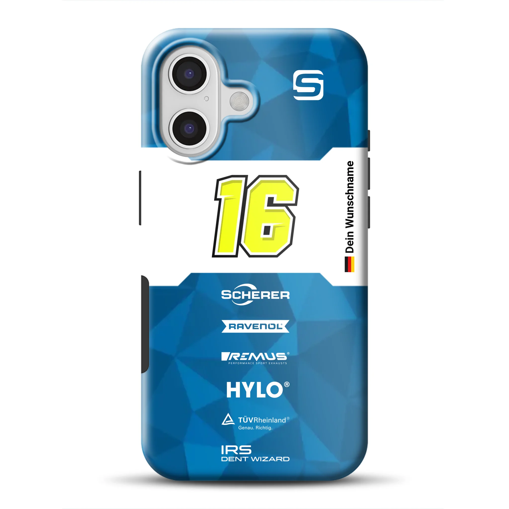 Scherer Sport PHX #16 Sieger 24h Nürburgring 2024 Livery – Custodia premium personalizzata per iPhone