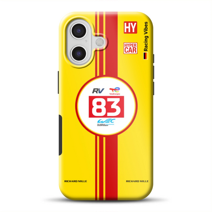 AF Corse 499P 2024 Livery – Custodia premium personalizzata per iPhone