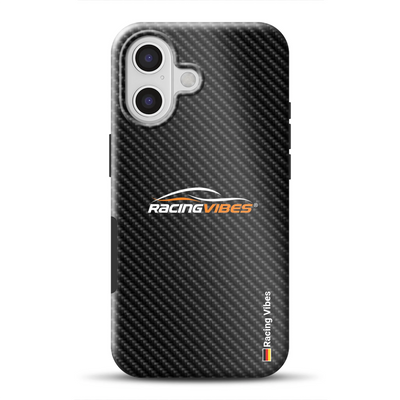 Carbon Style mit Logo Upload - Individuelle Premium Hülle für iPhone