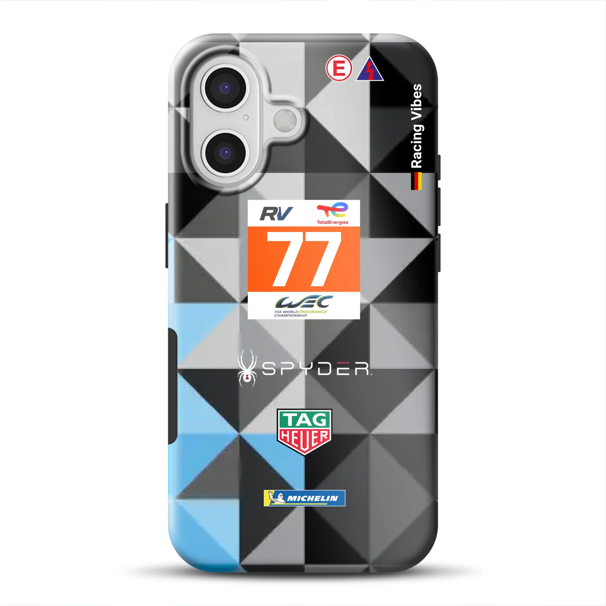 911 RSR Dempsey Proton 24h 2022 Livery – Custodia premium personalizzata per iPhone