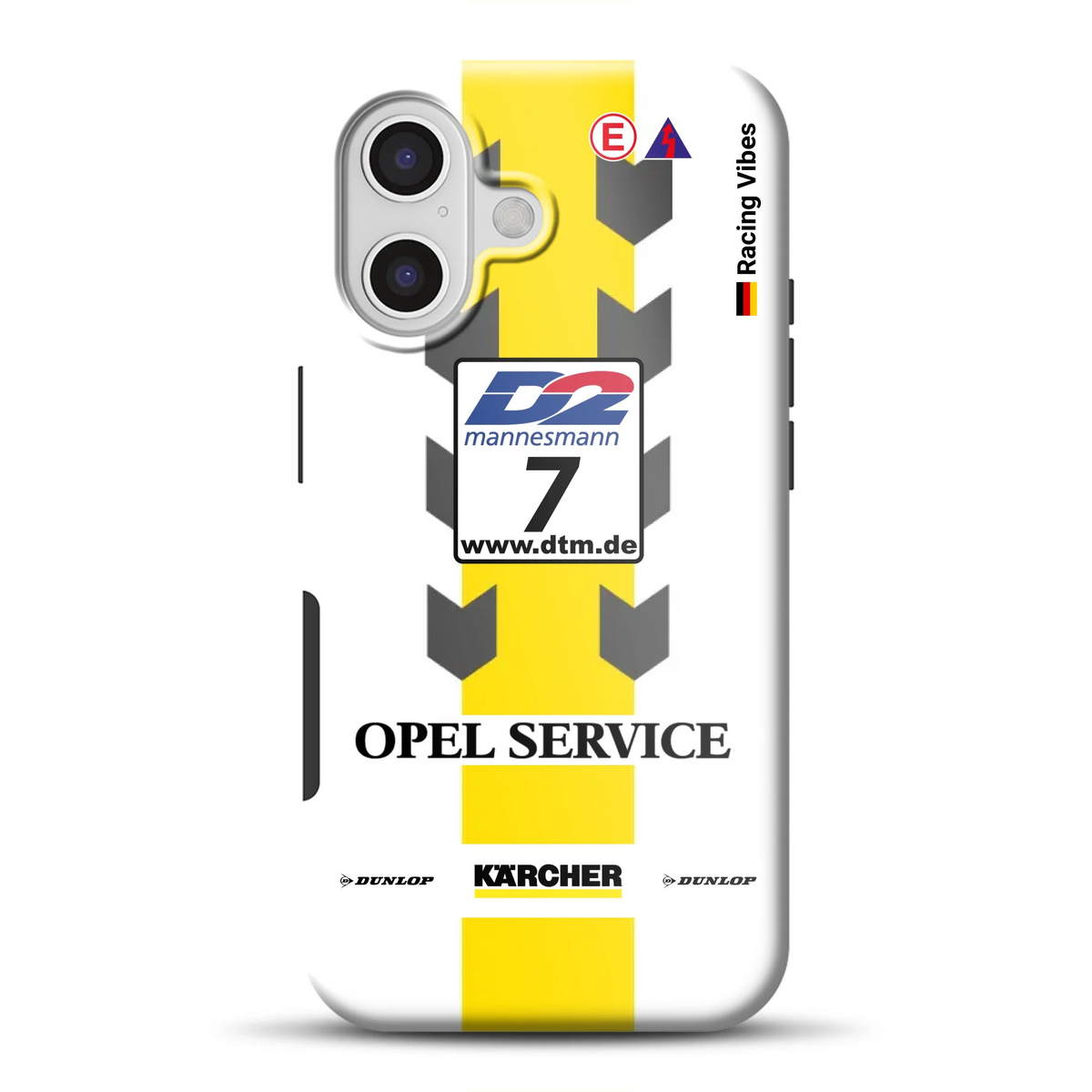 Astra V8 Coupé DTM #7 Team Phoenix 2000 Livery – Custom Premium Case for iPhone