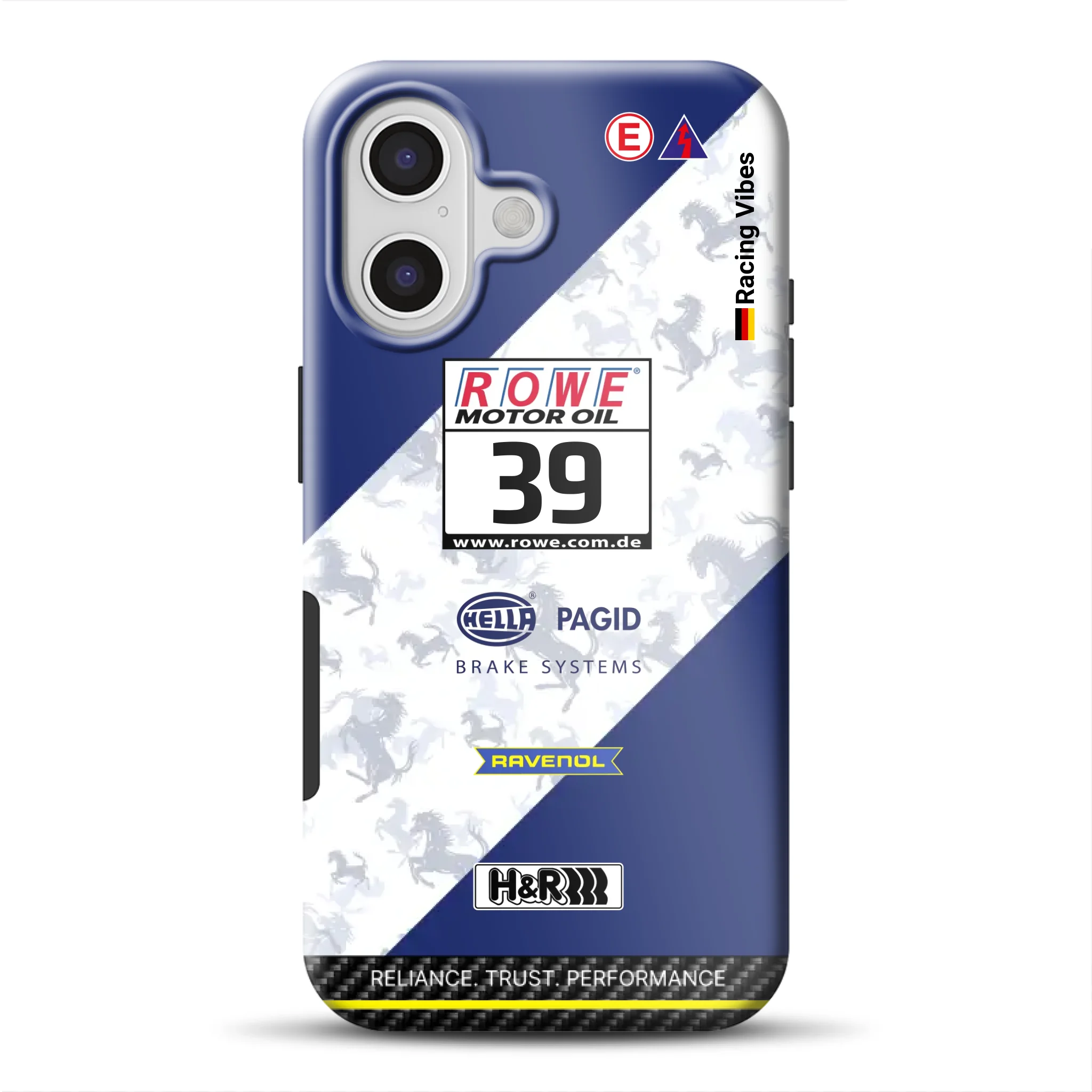 Ferrari 488 / 296 GT3 Racing One Livery – Custodia premium personalizzata per iPhone