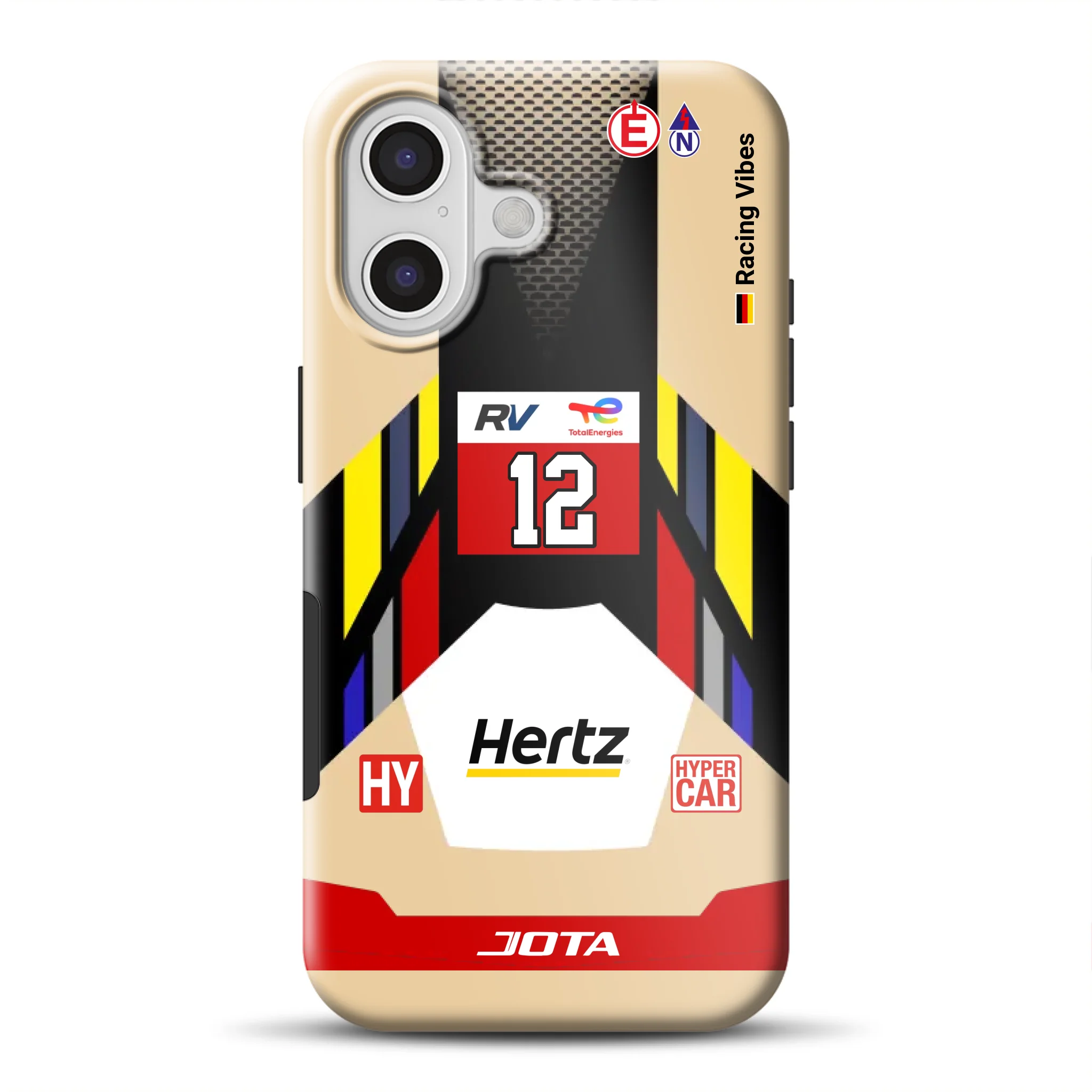 Cadillac V‑Series.R #12 2025 Livery - Custodia premium personalizzata per iPhone