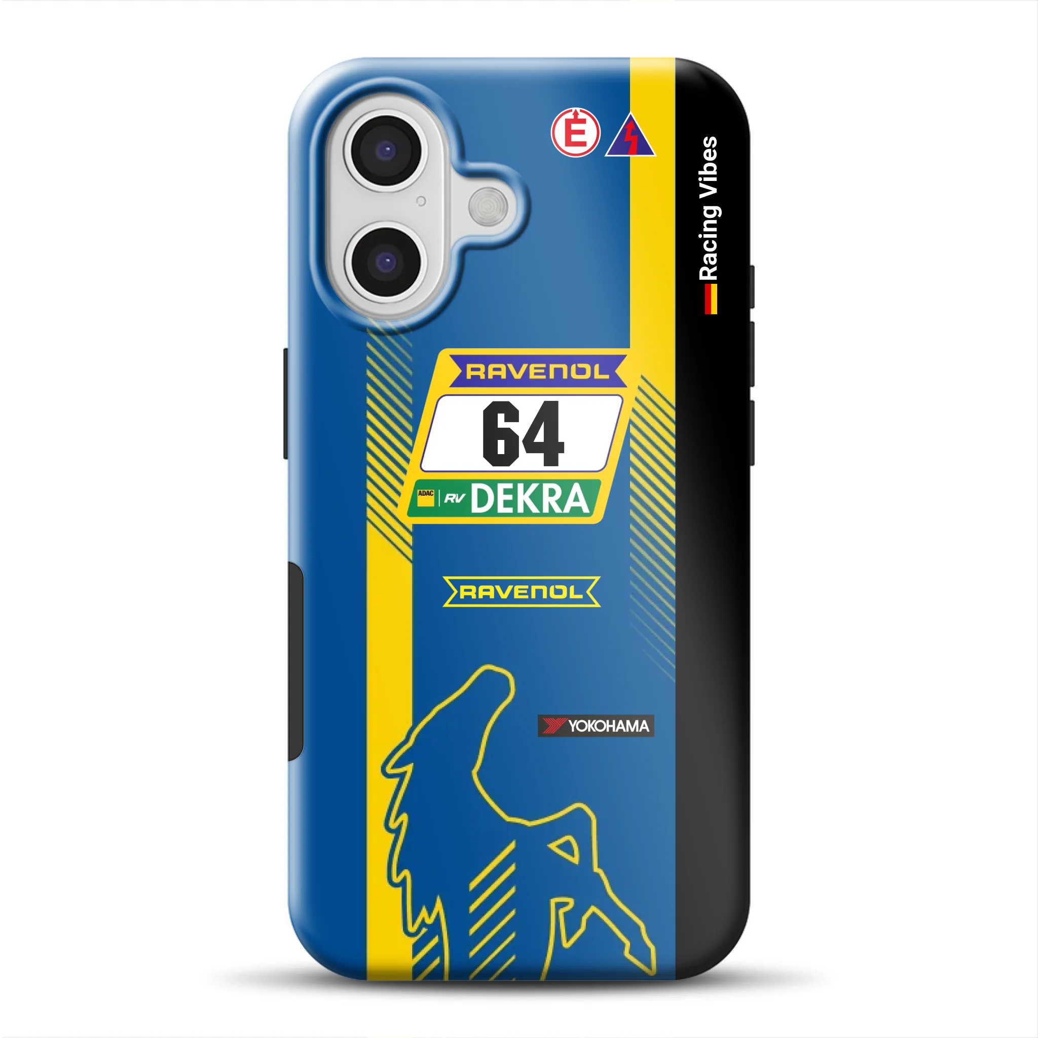 Mustang GT3 DTM & 24h Nürburgring Livery - Custodia premium personalizzata per iPhone