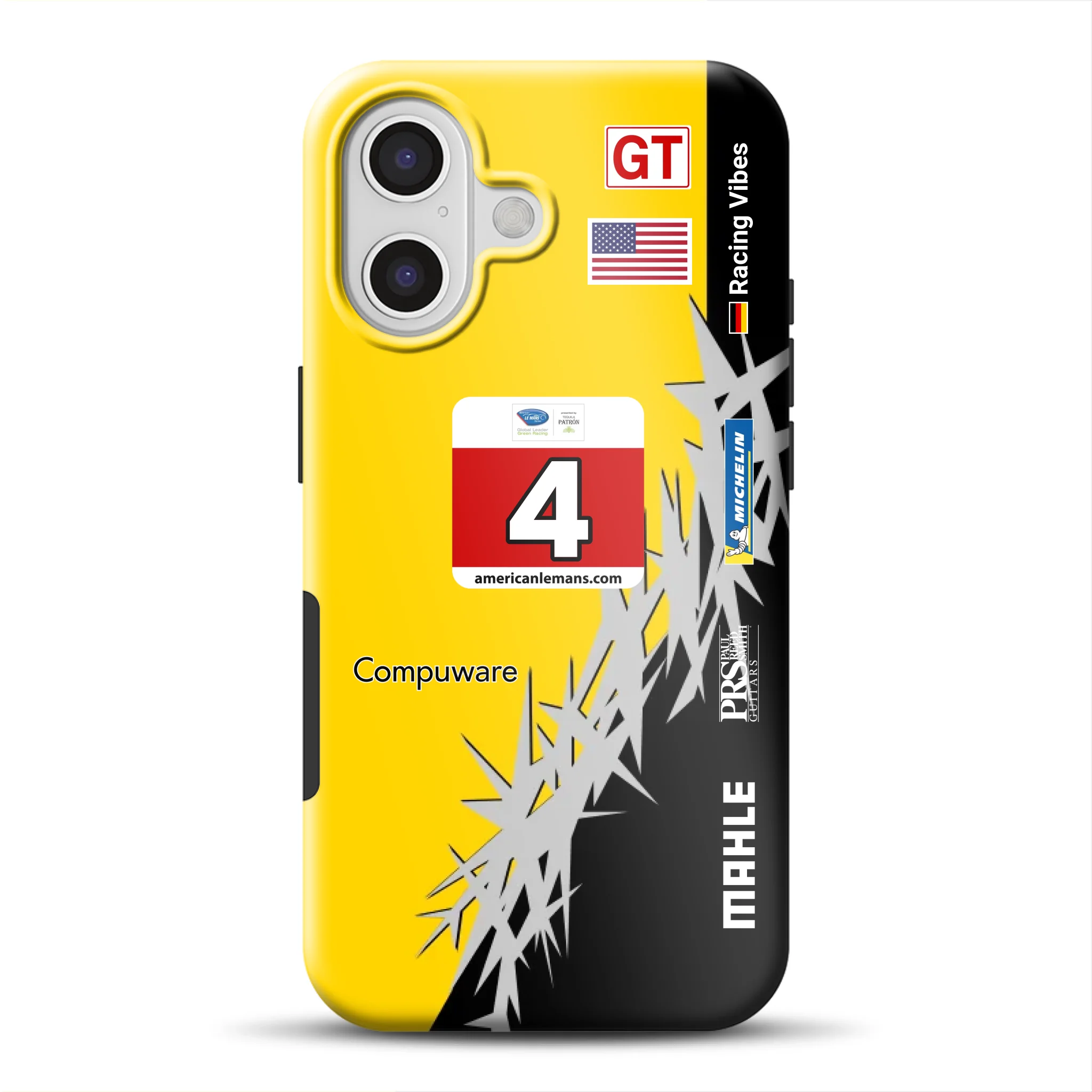 Corvette C6R 2010 ALMS Livery - Custodia premium personalizzata per iPhone