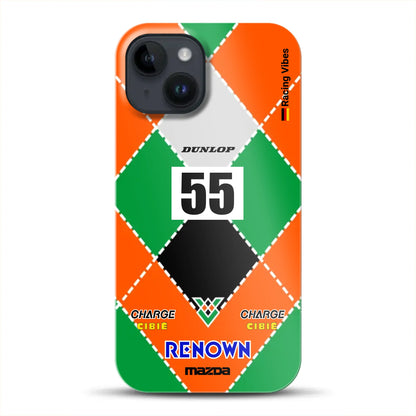 787B 1991 24h Sieger Livery – Custodia premium personalizzata per iPhone