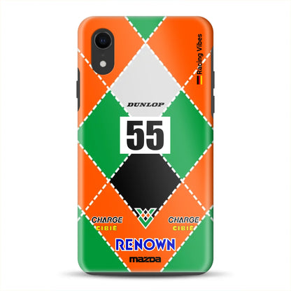 787B 1991 24h Sieger Livery – Custodia premium personalizzata per iPhone