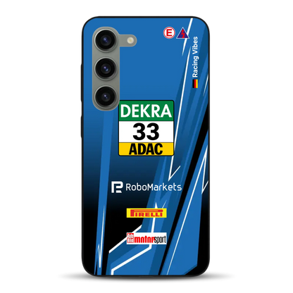 M4 GT3 #33 DTM 2024 Livery - Custodia per cellulare personalizzata per Samsung