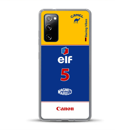 F1 Williams FW14B 1992 Mansell Champion Livery - Housse de téléphone portable personnalisée pour Samsung