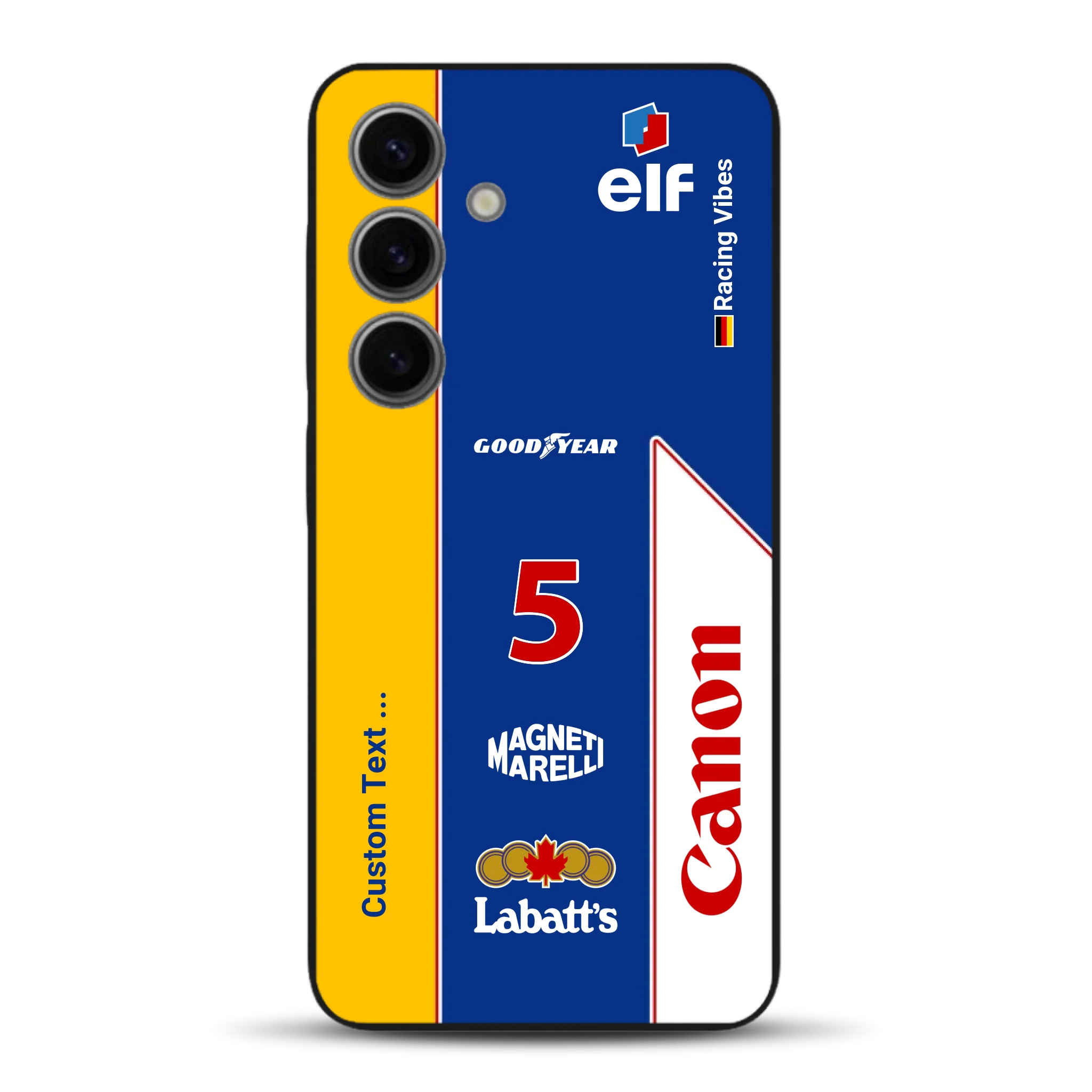 F1 Williams FW14B 1992 Mansell Champion Livery - Housse de téléphone portable personnalisée pour Samsung